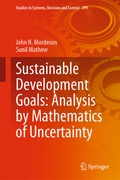Cover: Sustainable Development Goals: Analysis by Mathematics of Uncertainty - Springer