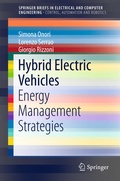 Cover: Hybrid Electric Vehicles - Springer