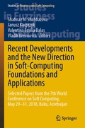 Cover: Recent Developments and the New Direction in Soft-Computing Foundations and Applications - Springer