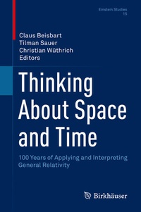 Enlarge image Cover: Thinking About Space and Time - Birkhäuser