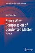Cover: Shock Wave Compression of Condensed Matter - Springer