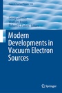Cover: Modern Developments in Vacuum Electron Sources - Springer