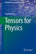 Cover: Tensors for Physics - Springer