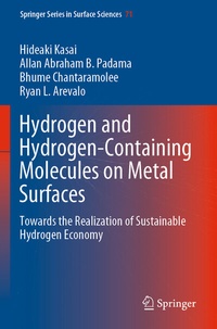 Abbildung von: Hydrogen and Hydrogen-Containing Molecules on Metal Surfaces - Springer