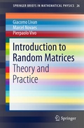 Cover: Introduction to Random Matrices - Springer
