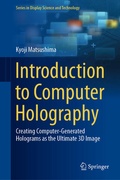 Cover: Introduction to Computer Holography - Springer