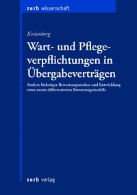 Abbildung von: Wart- und Pflegeverpflichtungen in Übergabeverträgen - Zerb