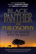 Cover: Black Panther and Philosophy - Wiley