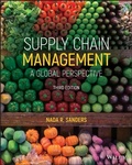 Cover: Supply Chain Management - Wiley