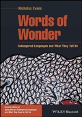 Cover: Words of Wonder - Wiley-Blackwell