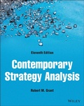 Cover: Contemporary Strategy Analysis - Wiley