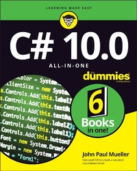 Enlarge image Cover: C# 10.0 All-in-One For Dummies - Wiley