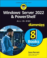 Enlarge image Cover: Windows Server 2022 & Powershell All-in-One For Dummies - Wiley