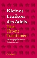 Cover: Kleines Lexikon des Adels - C.H.BECK