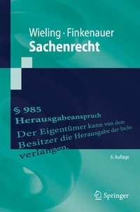 Enlarge image Cover: Sachenrecht - Springer
