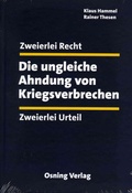 Cover: Die ungleiche Ahndung von Kriegsverbrechen - Book-Today