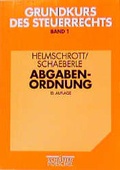 Cover: Abgabenordnung - Sch&auml;ffer-Poeschel