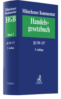 Abbildung von: Münchener Kommentar zum Handelsgesetzbuch - Band 3 - C.H.BECK