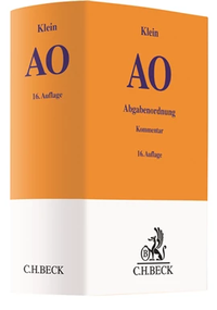 Abbildung von: Abgabenordnung: AO - C.H.BECK