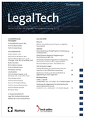 Cover: LegalTech - Nomos