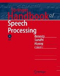 Enlarge image Cover: Springer Handbook of Speech Processing - Springer