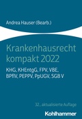 Cover: Krankenhausrecht kompakt 2022 - Kohlhammer