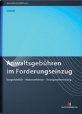 Cover: Anwaltsgeb&uuml;hren im Forderungseinzug - Deutscher Anwaltverlag