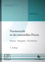 Cover: Vereinsrecht in der notariellen Praxis - Deutscher Notarverlag