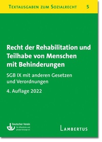 Abbildung von: Recht der Rehabilitation und Teilhabe behinderter Menschen - Lambertus