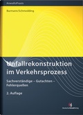 Cover: Unfallrekonstruktion im Verkehrsprozess - Deutscher Anwaltverlag