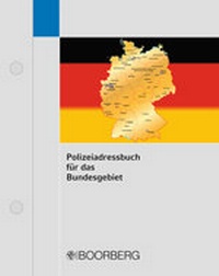 Abbildung von: Polizeiadressbuch für das Bundesgebiet - Boorberg