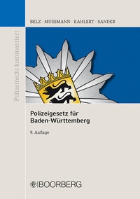 Abbildung von: Polizeigesetz für Baden-Württemberg - Boorberg