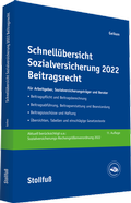 Cover: Schnell&uuml;bersicht Sozialversicherung 2022 Beitragsrecht - Stollfu&szlig;