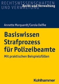 Abbildung von: Basiswissen Strafprozess für Polizeibeamte - Kohlhammer