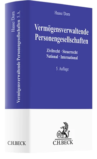 Abbildung von: Vermögensverwaltende Personengesellschaften - C.H.BECK