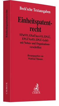 Abbildung von: Einheitspatentrecht - C.H.BECK