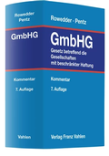 Cover: Gesetz betreffend die Gesellschaften mit beschr&auml;nkter Haftung: GmbHG - Vahlen