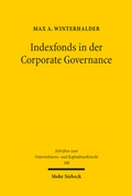 Bild: Indexfonds in der Corporate Governance - Mohr Siebeck