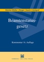 Cover: Beamtenstatusgesetz - KSV Medien