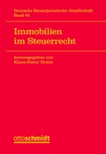 Cover: Immobilien im Steuerrecht - Otto Schmidt Verlag