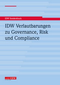 Abbildung von: IDW Verlautbarungen zu Governance, Risk und Compliance - IDW