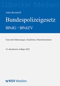 Bild: Bundespolizeigesetz BPolG - BPolZV - Kommunal- und Schul-Verlag