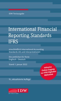 Bild vergrößern Bild: International Financial Reporting Standards IFRS 2022 - IDW