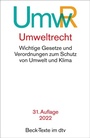 Cover: Umweltrecht: UmwR - dtv