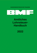 Cover: Amtliches Lohnsteuer-Handbuch 2022 - Erich Schmidt Verlag