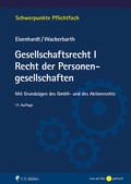 Cover: Gesellschaftsrecht I Recht der Personengesellschaften - C.F. M&uuml;ller