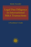 Cover: Legal Due Diligence in International M&A Transactions - Nomos