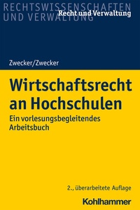 Abbildung von: Wirtschaftsrecht an Hochschulen - Kohlhammer