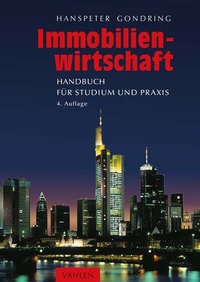 Abbildung von: Immobilienwirtschaft - Vahlen