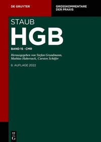 Abbildung von: Handelsgesetzbuch: HGB - Band 15 - De Gruyter